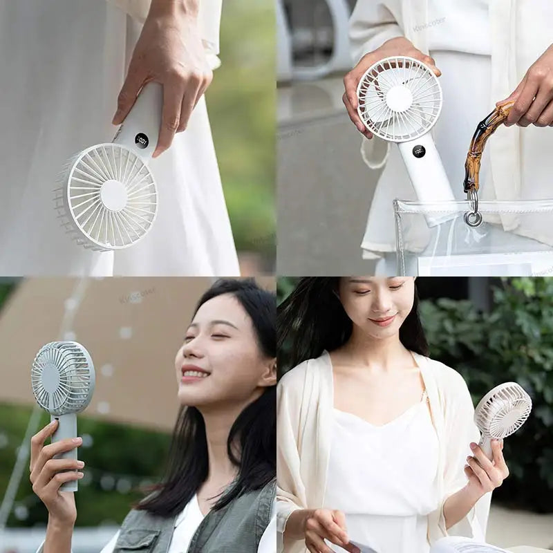 ❄️New ❄️Handheld Personal Fan Portable Mini USB Hand Fan 3600mAh 🔋Rechargeable🔋