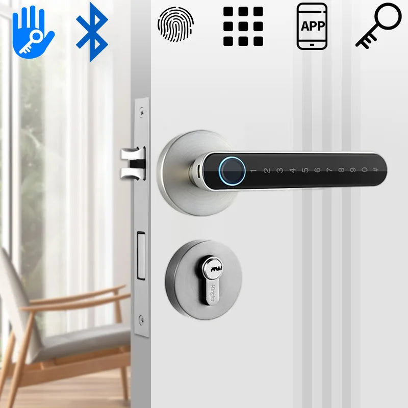 🔐Password|Keyless Entry Smart Door Knobs lock for Home Any door‼️🔐