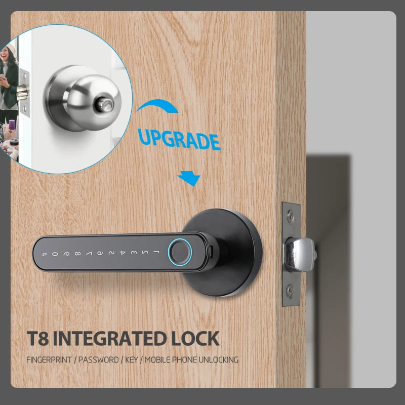 🔐Password|Keyless Entry Smart Door Knobs lock for Home Any door‼️🔐